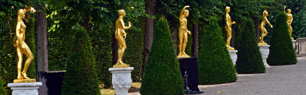 Bild: Statue im Großen Garten